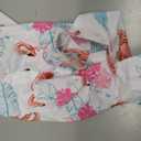 Hawaiian Dog Shirt Lightweight and Breathable Summer T-Shirt with Tropical Prints, Fun Beach Outfit for Small, Medium, and Large Dogs, Perfect for Hot Days and Outdoor Vacation.Flamingo M