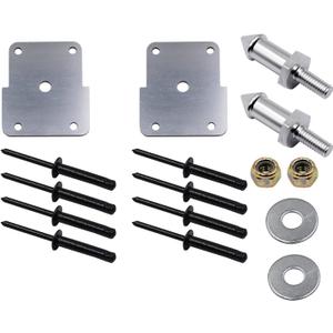 Pair(2) ATV Seat Peg Post Repair Kit #2204383 Compatible With 2008-2016 Polaris Ranger 700 800 XP Outlaw 110 4x4