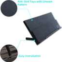 NOLIE 106 Tiles Rummy Cube Game Set with Aluminum Case and 4 Anti-Skid Durable Trays for 2-4 Players