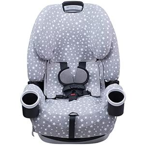 JYOKO Kids Cover Liner | Compatible with Graco 4Ever DLX 4-in-1 Car Seat | Soft, Breathable & Improved Design | Protects & Extends Seat Life | Easy to Install & Washable (White Star) JYOKO Kids Cover Liner | Compatible with Graco 4Ever DLX 4-in-1 Car Seat | Soft, Breathable & Improved Design | Protects & Extends Seat Life | Easy to Install & Washable (White Star)
