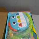 UMIKU Baby Gym Play Mats Baby Tummy Time Mat Musical Activity Center for Newborn Infant Piano Babies Play Mat Music & Light Newborn Infant Gifts for Babies 0-3 6 9 12 Months Dinosaur Style (Green)