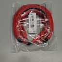 Taiyin 4 Pcs Red Headband Accessories Knotted Criss Cross Hair Accessories Satin Red Velvet Braided Headband for Women Christmas Chinese New Year Valentine Gift