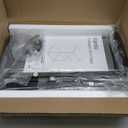 Vantic C Shaped End Table, Small Side Table for Couch and Recliner, Slide Under Sofa Tray Desk with Storage Bag for Living Room and Bedroom, Black