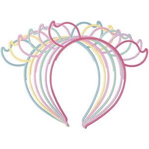 XIMA 12pcs Pig Ears Plastic Headbands Women Hairbands Accessories (SP-Pig)