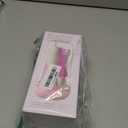 Electric Bottle Brush Cleaner, Portable Electric Baby Bottle Brush Cleaner for Travel, Rechargable Travel Bottle Cleaner Kit with Nipple & Straw Brush, Perfect Mom Essentials After Birth Gift, Pink (Round Model for Home Use)