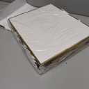 ReliThick 12 Pack Metallic Paper Gift Bag with Handles and Tissue Paper 11.8 x 10 x 4'' Thank You Favor Bag for Christmas Thanksgiving Wedding Bridesmaid 5 Senses Gifts(White, Gold)