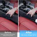 Roseye Car Seat Gap Filler 2-Pack - Universal Seat Gap Organizer to Stop Items Falling Between Seats, Car Essentials Accessories with Phone Holder