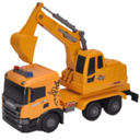 Official Licensed Scania Friction Toy Truck Extra Large Friction Truck with Lights and Sounds Friction Toy Truck for Kids (Cement Mixer Truck)