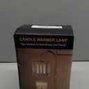 Lukasa Candle Warmer Lamp with Timer and Dimmer, Adjustable Height Candle Warmer for Candle, Birthday Gifts for Women Men, Mothers Day Gifts for Mom, Christmas Decor Home Room Decor, Christmas Gift (Black)