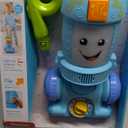Fisher-Price Toddler Toy Laugh & Learn Light-Up Learning Vacuum Musical Push Along for Pretend Play Infants Ages 1+ Years 