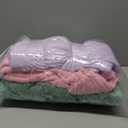 VitalCozy 4 Pcs Soft Fleece Baby Blankets Set 30" x 40" 3D Plush Warm Nursery Swaddling Bed Blanket Little Boys Girls Infant Toddlers and Newborn Receiving Gifts Blankets(Light Color)