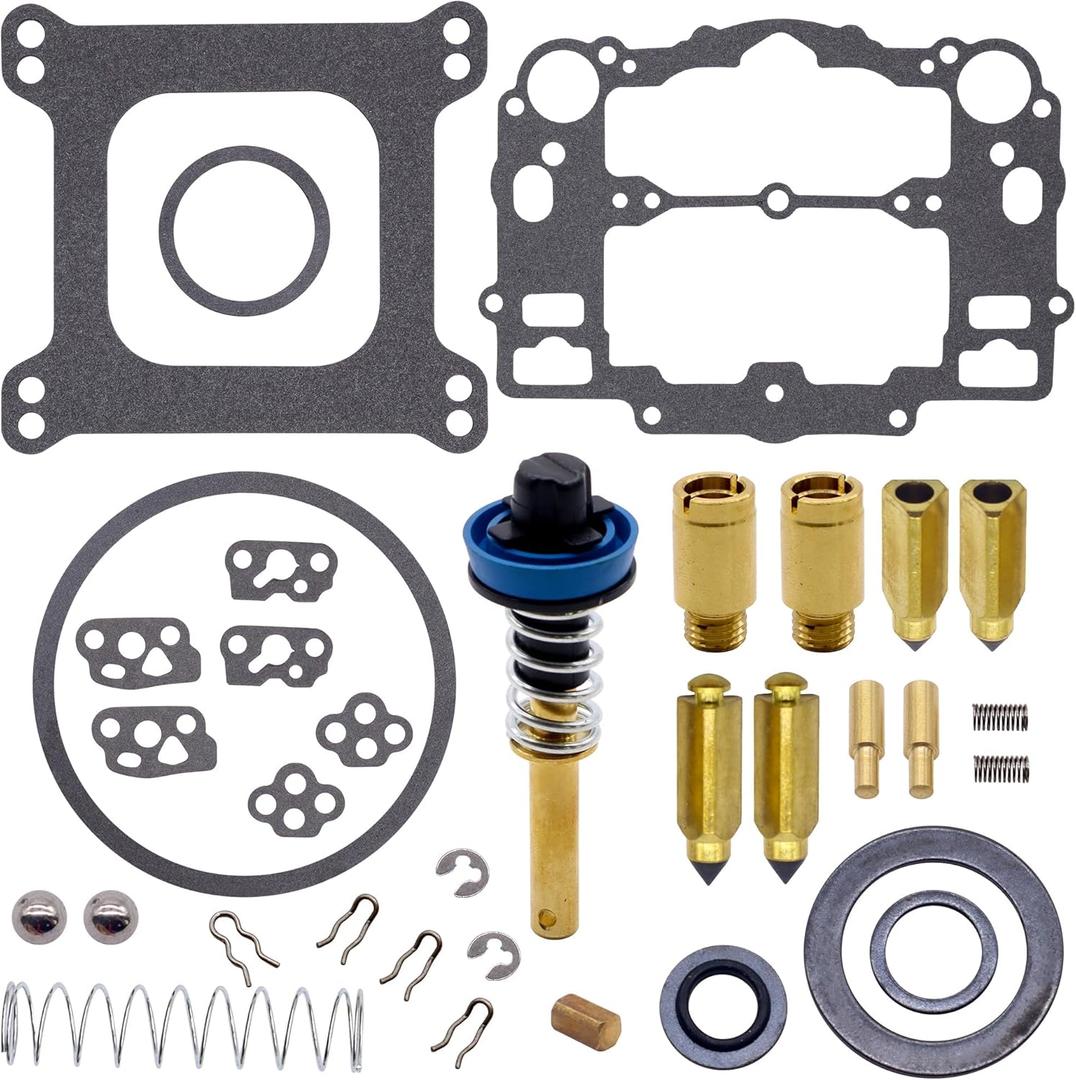 Carburetor Rebuild Kit Compatible with Edelbrock 1477 1400 1404 1405 1406 1407 1409 1411, Compatible with all Automotive 500 600 650 700 750 800 CFM, Compatible with Weber Marine Carburetors