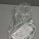 2000W Voltage Converter US to Europe for Hair Dryer, 220V to 110V Converter for European Travel with 3 AC 2 USBC 2 USBA Ports, European Travel Plug Adapter with Type C/G/I/L Plug (White)