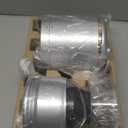 BRIOBITE Ice Cream Maker Machine Premium Electric Mini Maker Machine with Low-Noise Operation, Rechargeable, Perfect for Gelato, Sorbet & Frozen Yogurt, Easy to Clean, Silver