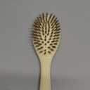 Boar Bristle Hair Brush -boar bristles + nylon pins Smoothes & Detangles All Hair Types, Hairbrush for Women, Men & Kids, Distributes Oils for Natural Shine & Stimulates Scalp (Beige)