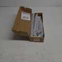 Wall Mounted Clothes Rack 20in, Industrial Pipe Wall Mount Clothing Rack, Heavy Duty Iron Garment Racks, Space Saver Multi-purpose Hanging Rod for Laundry Room, Closet Storage, 2 Packs