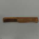 Striking Viking Folding Wooden Comb for Men - Sandalwood Switchblade Beard Comb for Grooming and Styling - Use Dry or With Oils & Balms