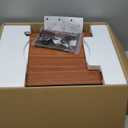 Record Player with Speaker, Vinyl Record Turntable with Magnetic Cartridge for Home Decoration and Entertainment, Vinyl Record Player Suitable for Christmas or Birthday Gift (Rosewood)