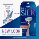 Schick Hydro Silk Rose Gold Metal Razor for Women | Womens Razors, 5-Blade Razors for Women, Includes 1 Women's Razor Handle & 2 Refills
