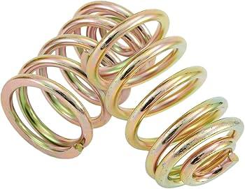 Set of 2 Lawn Mower Seat Springs, Metal Replacement Springs for Parts 283516, 1696777, 1688050, Smooth Seat Suspension