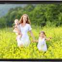 Sooyee 15 Pack Magnet Photo Frame Refrigerator 4X6,Magnetic Picture Holder, Magnetic Picture Frame Fridge(Black)
