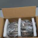 winsmart Hallway Ceiling Light Fixtures 2-Pack, Mini Semi Flush Mount Ceiling Light with Crystal, Small Oil Rubbed Bronze Ceiling Lights for Hallway Bathroom Laundry Room and Kitchen.