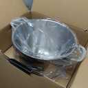 NutriChef 19-Quart Stainless Steel Stockpot 18/8 Food Grade Heavy-Duty Induction-Compatible Pot with See-Through Lid, Ideal for Stews, Broths, Simmering & Soups, Dishwasher Safe NCSP20