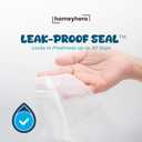 Travel Baby Wipes - 100% Plant-Based Bamboo, Safe for babies & Sensitive Skin, Alcohol & Fragrance Free, Hypoallergenic, Travel Wet Wipes, Resealable, Leak-proof design, 64 Wipes (Sky Lion) (8 Count (Pack of 8))