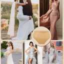 Yeblues Thong Shapewear Tummy Control for Women Seamless Shapewear Underwear Body Shaper Panties for Under Dresses (Beige, XXL)