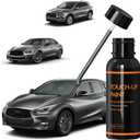 KAD Gun Metallic/Graphite Shadow Touch Up Paint for Infiniti, DIY Car Paint Scratch Repair Kit, Automotive Paint, Quick & Easy Fix Scratch Repair for Q30/Q40/Q50/Q60/Q70/QX30/QX50/QX55/QX60/QX