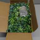 Dolicer 5 Packs Eucalyptus Garland with LED Lights String, 30Ft Faux Eucalyptus Greenery Garland, Artificial Hanging Green Eucalyptus Leaves Vine Wedding Backdrop Arch Wall Table Decor (Grey Green)