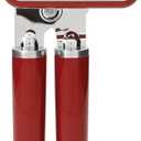 KitchenAid Classic Multifunction Can Opener and Bottle Opener Easy to Use, Razor Sharp Stainless Steel Cutting Wheel, Soft Ergonomic Handles, Empire Red (One Size)
