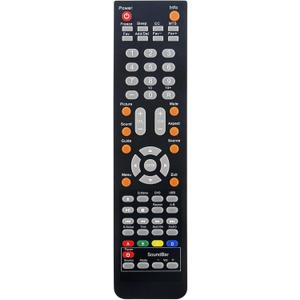 V2-GR Replace Remote Control fit for oCosmo E32 CE3200V XVN020 E32 CE3200V-WX2201P71 E32 CE3200V-XVN020 TV DVD Combo and Sound Bar
