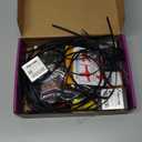 Dreamcolor Acrylic Interior Car LED Strip Light with Wireless APP, RGB 10 in 1 with 175 inches 593 Neon Car Ambient Lighting Kits, Dynamic Chasing Music Sync LEDs Fiber Optic Strip Lights for Car