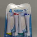 Electric Toothbrush Replacement Heads Compatible with Oral B Pack of 4 Dupont Bristles for Gum Health Improvement.Generic Crossaction Electric Toothbrush Heads Compatible with Oralb Braun Bases (4)
 Pack of 3