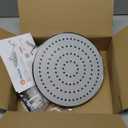 Waterfall Showerhead - 9 Inch Large Overhead Rain Shower Head - High Flow Best With Extension Arm, 2.5 GPM - Chrome