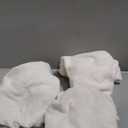 OHSIO Couch Cushion Covers for Sectional Sofa, Stretch Soft Sofa Slipcovers Washable Wear-Resistant Universal Furniture Protector for Living Room(3 Seaters Covers, Ivory), S