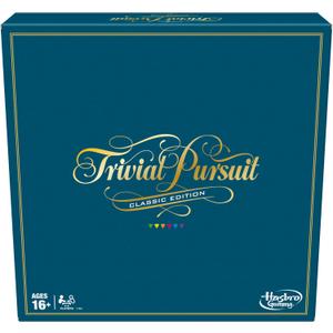 Trivial Pursuit Classic Edition Board Game for Adults and Teens Ages 16 and Up, Trivia Game for 2-6 Players