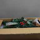 2 Pack Christmas Tree,3FT Artificial Christmas Entrance Tree with Ornaments and Lights Battery Oprated,Mini Xmas Trees for Front Door,Pathway, Tabletop, Entryway, Entrance Christmas Decorations