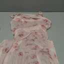 GORGLITTER Women's Floral Spring Summer Wedding Guest Dress Bridal Shower Cocktail Tea Party Beach Midi Sun Dress 2026 (Apricot)