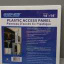 Access Panels Spring-Fit 14"x14" (External 16"x16") Square (SAP1414) for Drywall, celing, Electrical, Plumbing Hole Covers