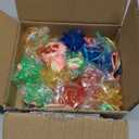 ArtCreativity Flashing Crystal Star Necklaces for Kids, Set of 12, Cute Toy Jewelry for Girls with Light-Up Pendant, Christmas Party Favors for Children, Goodie Bag Fillers in Assorted Colors