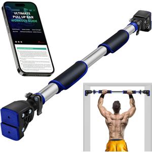 Pull Up Bar for Doorway Chin Up Bar, No Screws Door Frame Width Locking Adjustable 72-97cm (28-38 in) Body Fitness Training Equipment, Strength Training Pull-up Bars for Home Gym, Max Load 440lb