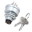 04331700 09089700 Starter Ignition Switch 04331600 Compatible with Ariens Gravely Max Zoom XL ZT Apex Ce 48 52 60 Zero Turn Mower Lawn Tractor Starter Ignition Switch with 2 Key 6 Terminals