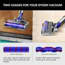 Vacuum Head Replacement Compatible with Dyson V6 Cordless Vacuum Cleaner. This motorhead part is designed for hardwood floor attachments. The accessory pack includes 1 motorhead and 2 roller brushes.