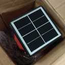 Yaheetech 10FT Solar Powered Patio Umbrella - UV Protection Market Table Umbrella w/ 32 LED Lights & Push Button Tilt & Crank Lift System for Garden/Lawn/Deck/Backyard/Pool,Red