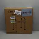 FSA/HSA Eligible Toilet Safety Rails, Vaunn Deluxe Adjustable and Foldable Toilet Safety Frame, Bathroom Handrail Assist Grab Bar Handle