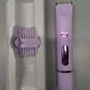 2-in-1 Women's Electric Shaver & Bikini Trimmer  IPX7 Waterproof for Face, Legs, Underarms  Wet/Dry Use  Cordless Hair Removal for Sensitive Skin (Pink)