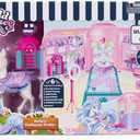 Wild Manes Horse Toys Perla's Clubhouse Trailer Playset with Perla Horse Doll Figure, with Over 25 Interactive Features