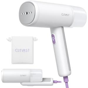 CLEVAST Travel Steamer for Clothes - Portable Handheld Garment Steamer for Clothing, Small Foldable Travel Size Fabric Wrinkle Remover, 30-Second Fast Heat Up, 1000W Powerful Steam Output, 120V Only CLEVAST Travel Steamer for Clothes - Portable Handheld Garment Steamer for Clothing, Small Foldable Travel Size Fabric Wrinkle Remover, 30-Second Fast Heat Up, 1000W Powerful Steam Output, 120V Only